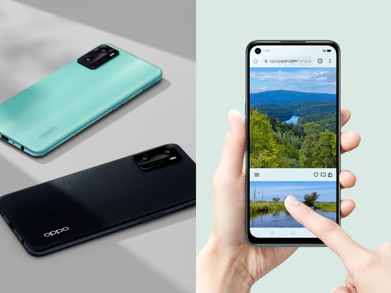 Amazon | 【整備済み品】 OPPO A55s 5G OS種類：ColorOS 11(based on