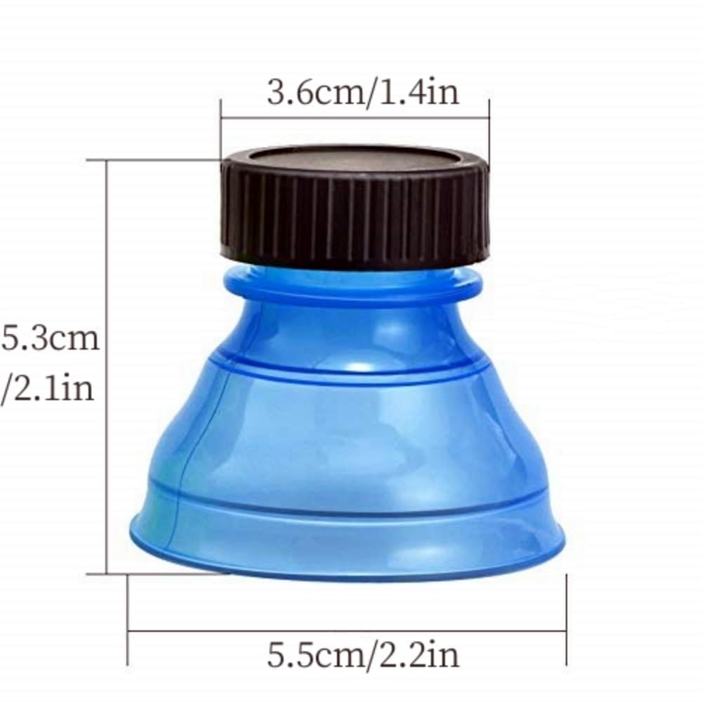 AHEOVSD 6 Pcs Soda Savers Lids Can Covers for Drinks Reusable Useful Snap On Pop Can Bottle Caps for Coke Beer Energy Drinks Carbonated Drinks Lids Random Color - Image 4