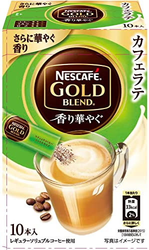 ネスカフェ ゴールドブレンド 香り華やぐ カフェラテ スティックコーヒー 10p×6個