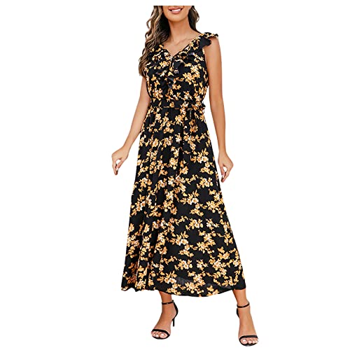 Leinenkleid Kleider Für Hochzeitsgäste Knielang Wickelkleid...