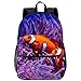 Produktbild lixiaochao Erwachsene Kinderrucksack Clownfish Fashion Rucksack Eisure Rucksack Schule Reise Schultasche 45x30x15cm 3D gedruckter Rucksack