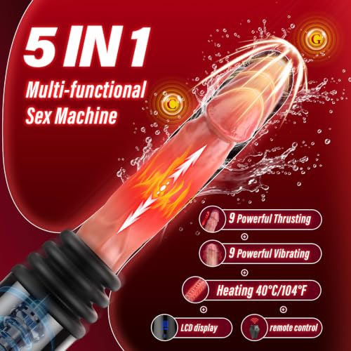 Wireless Thrusting Dildo Vibrator Remote Control Adult Toy - Image 4