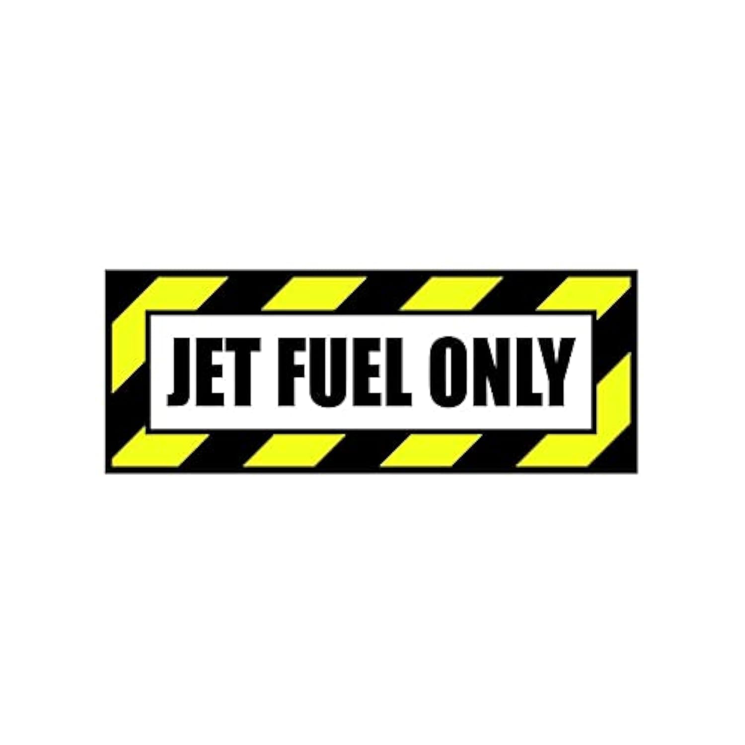 Jet Fuel Only Sticker Decal Self Adhesive Diesel Fuel Funny hunor 6.00" Wide