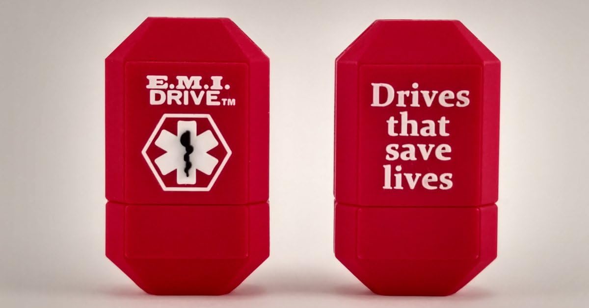 EMI Drive Emergency Medical Alert USB Flash Drive