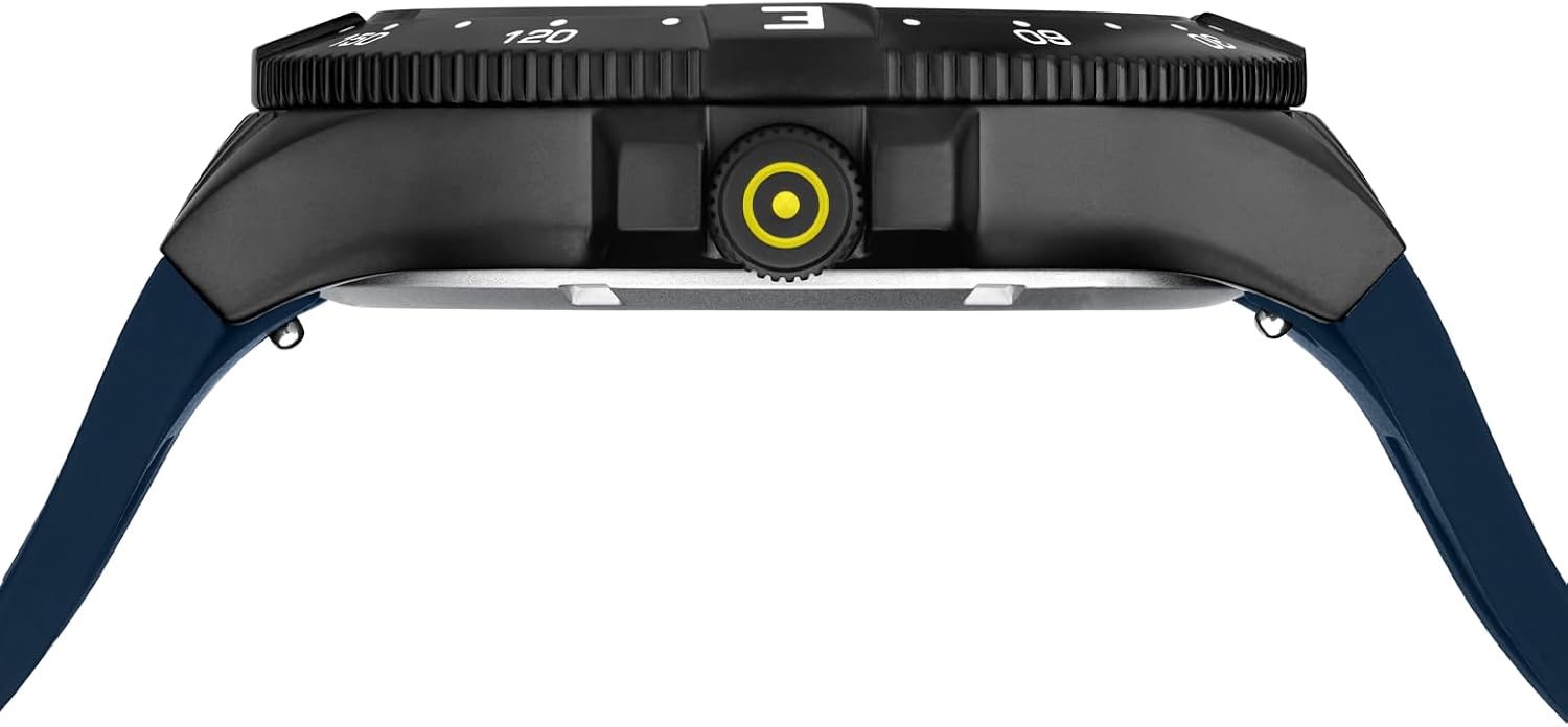 GLOCK Men's Quartz watch | 43mm case | Wristwatch with steel case and date display |Watch with Swiss Super-LumiNova pointers and indices | GW-15