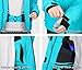 Wantdo Chaqueta para Mujer de Esquí de Montaña Contraviento con Capucha Azul...