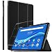 Produktbild ELTD Hülle mit Displayfolie für Lenovo Tab M10 FHD Plus 10.3,Slim Flip Eingebautem Magnet PU Leder Schutzhülle mit Glas Displaysfolie für Lenovo Tab M10 FHD Plus (2nd Gen) 10.3 TB-X606F (Schwarz)