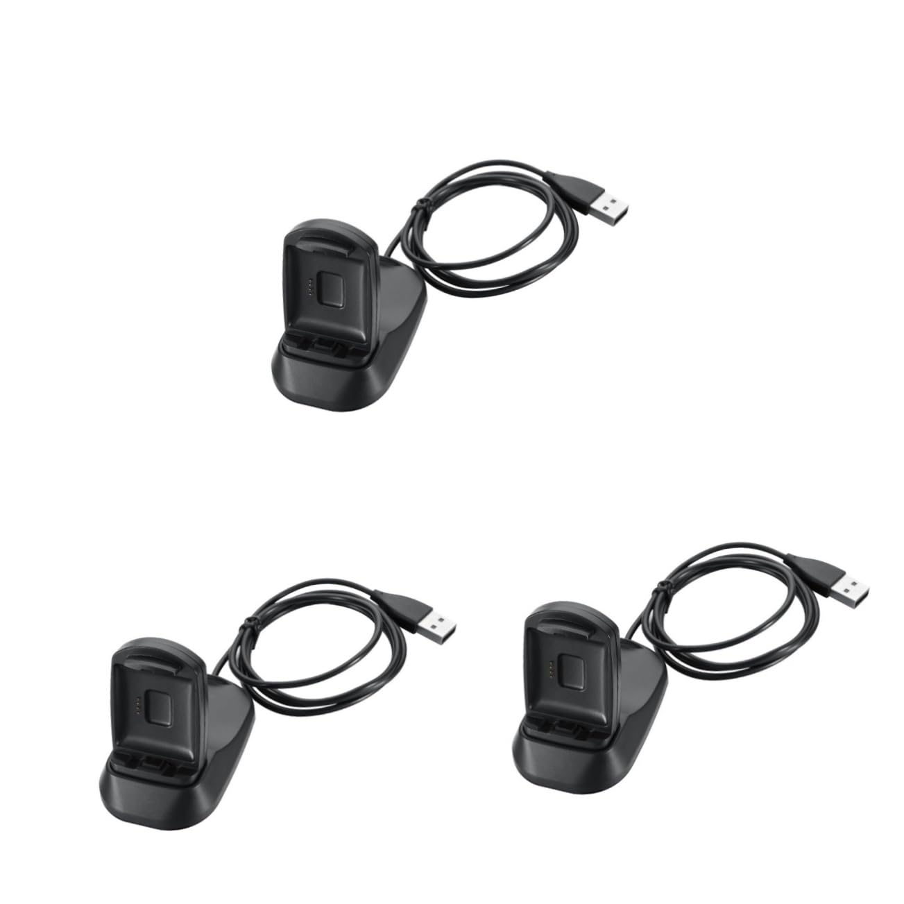 OSALADI 3pièces Support De Charge pour Montre Blaze Station De Charge USB Compacte avec De Surcharge pour Voyage Et Usage Quotidien