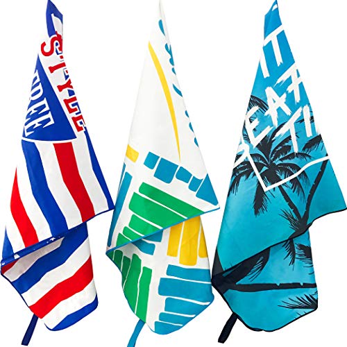 Sea Free Asciugamano in Microfibra da Spiaggia