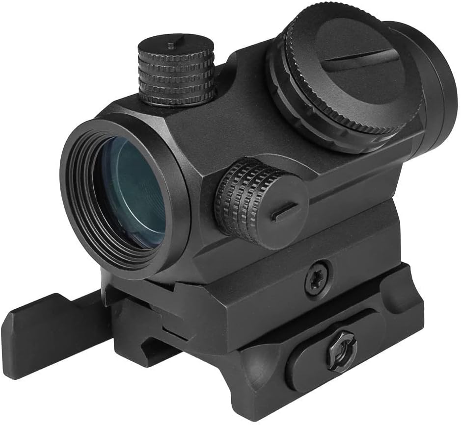 High QD Quick Release Red Dot Riser Mount 0.5/0.75/0.83in Height Scope Mount 20mm Picatinny Rail,3Pcs
