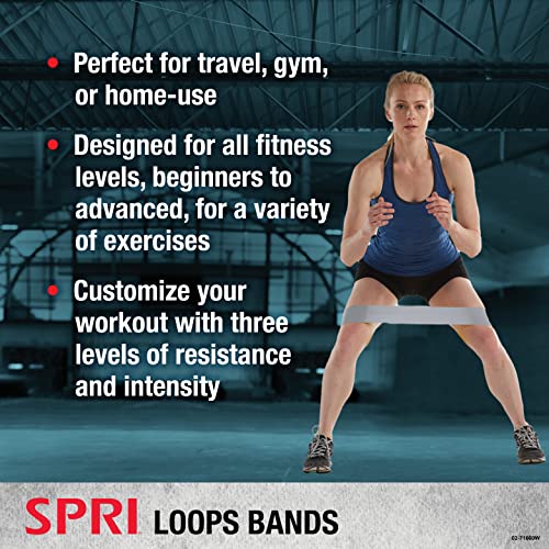SPRI-Standard-Loop-Bands-3-Pack-Resistance-Band-Kit-Set-3-Levels-of-Resistance-Exercise-Bands-for-Strength-Training-Flexibility-Body-Workout-Versatile-Fitness-Tool-Light-Medium-Heavy