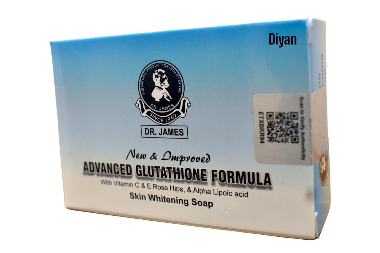 dr james advanced glutathione skin whitening soap L-Glutathione (Reduced), 500 mg, 120 Veggie Capsules