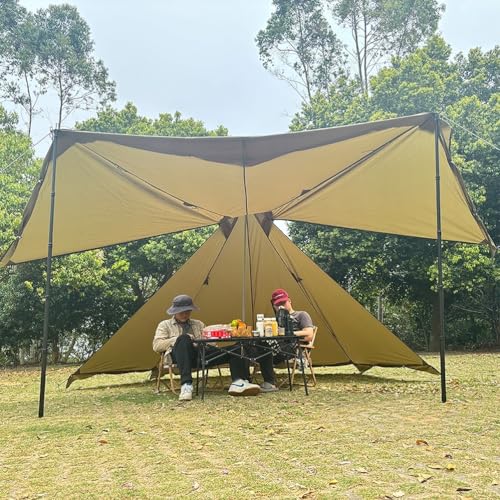 Carpa portátil para camping tipo tipi para 2 personas miniatura 3
