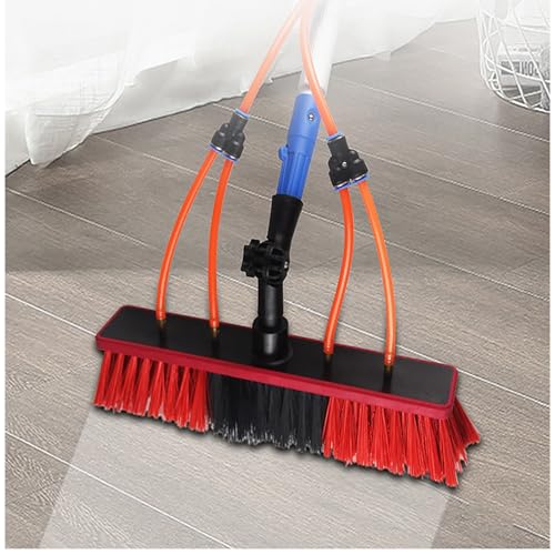 Kit professionale per la pulizia delle finestre con manico estensibile e spazzola, ideale per pannelli solari e soluzioni per la pulizia esterna - Senza striature h.