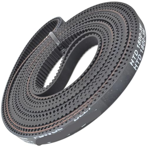 Correa dentada HTD 3M paso 3mm longitud 1863mm para motor paso a paso y poleas 4