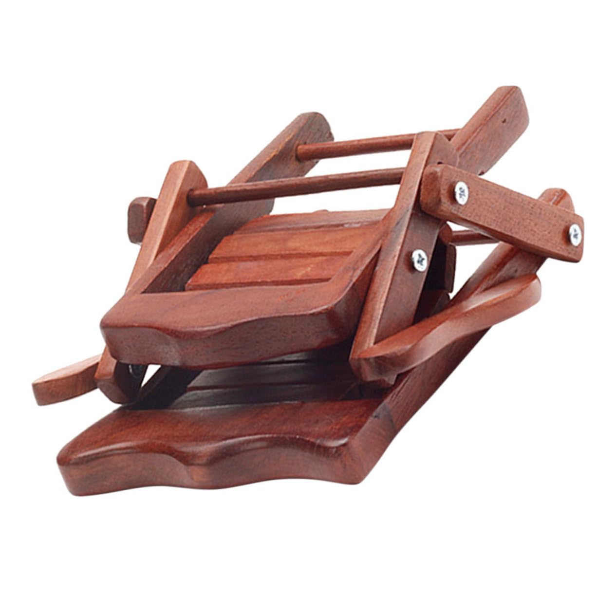DOITOOL 4piezas Soporte De Teléfono De Madera para Escritorio Soporte Decorativo para Teléfono Móvil para Ver Videos y Realizar Videollamadas Compatible