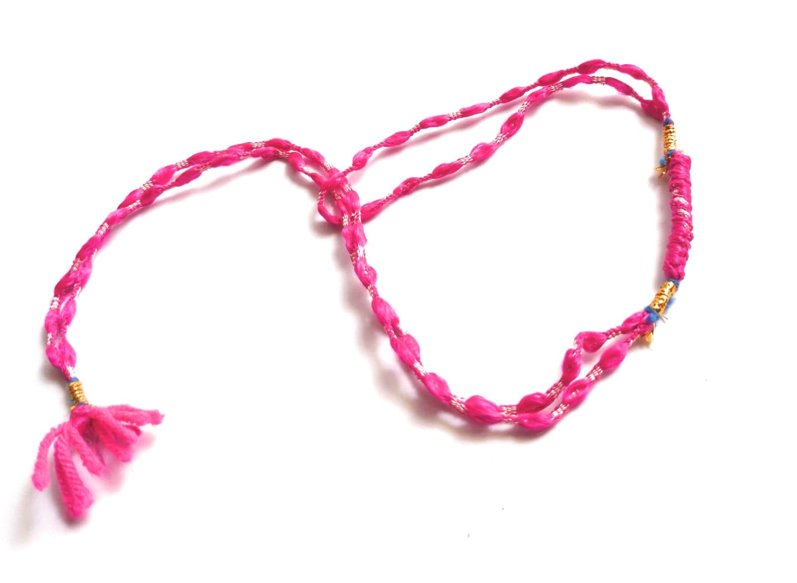 Jyokrish Handmade adjustbale Pink Silk Thread Anant for Unisex| Women| Girls | Men boys |long life |Adult| Pack of 1lucky protection |Free size| Puja (B0CGWKGTBH) Amazon Price History, Amazon Price Tracker