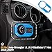 Voodonala for Jeep JL Headlight Switch Trim for 2018-2024+ Jeep Wrangler JL JLU Gladiator JT 4xe Interior Accessories, ABS Light Blue