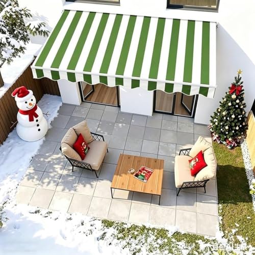 Lona de repuesto retráctil para reparar toldo desgastado de terraza sin comprar marco 2