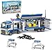 City Police Mobile Command Center Truck Building Blocks, Mobile Police Unit with Prison , Cop Cars STEM Construction Toy Kit , Birthday Xmas Gifts for Kids, Boys, and Girls Ages 6+ (484 Pieces)