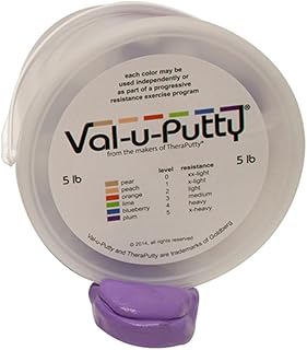 Val-u-Putty 10-3955 Exercise Putty, X-Heavy, Plum, 5 lb.