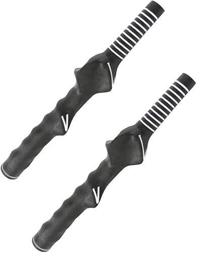 2 piezas de agarre de entrenamiento de golf para mano derecha, agarre para palos de golf, ayuda de práctica de golf