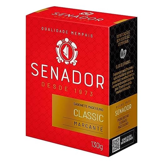 Memphis Sabonete Senador Classic De 130G Senador