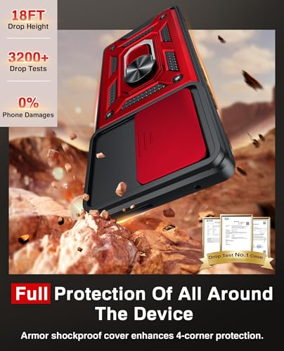 Coque Moto Edge-Plus 2023 double couche résistante avec béquille