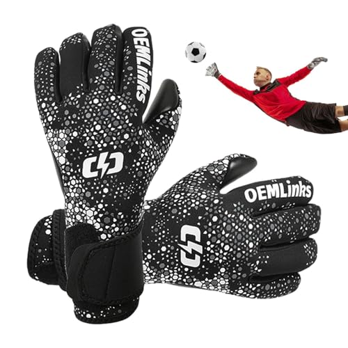 Gants de football pour adultes et adolescents avec structure élastique