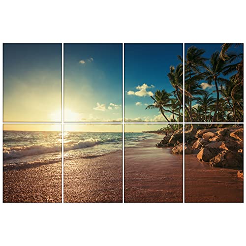 BUBOS 8 Pack Art Acoustic Panels Soundproof Wall Panels,48X32Inches Self-Adhesive Sound Absorbing Panels,Decorative Acoustical Wall Panels, Acoustic Treatment for Recording Studio