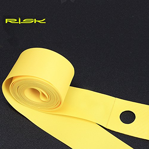 CDH 2PCS High Pressure Puncture Proof Bicycle Rim Strip/Bicycle Tire Liner/Bicycle Inner Tube Pad Rim Liner/Inner Tube Tyre Guard Cushion Pad Protector (29 inchX20mm Width(Mountain Bike))