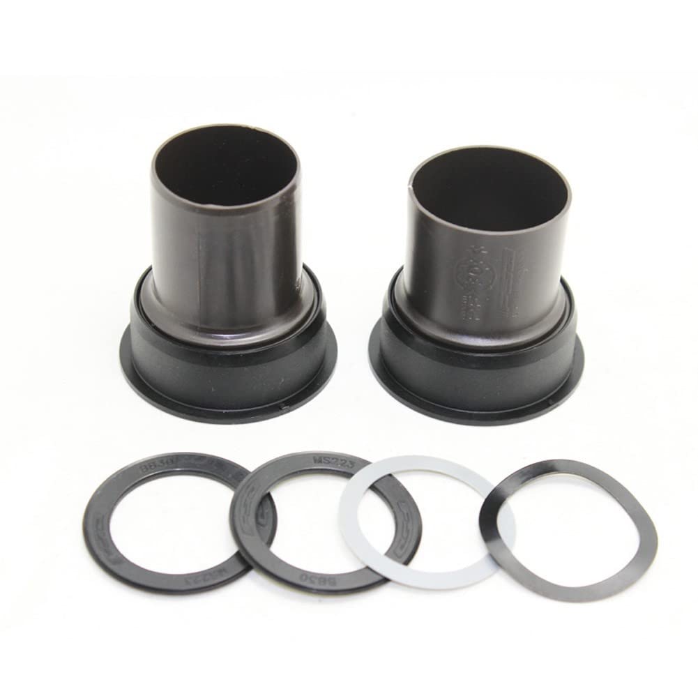 GERRIT Eje Pedalier 1 PCS Bike Bike Mountain Bike Press-in Fondo Eje Axis Aleación de Aluminio Accesorios de Ciclismo Soportes Inferiores para Platos De Bicicleta
