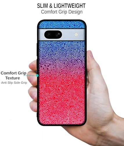 Image of Bubbles Design Premium 2D Printed Metal Back Case Cover for Google Pixel 7A 5G