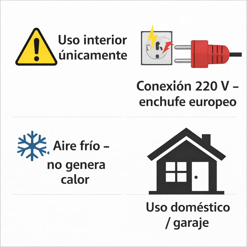 Secador de Casco para Moto con Aire Frío, Soporte Ventilado Mono Ventilador 220V con Potencia Regulable, Secado Rápido y Uniforme, Compatible con Cascos Integrales y Modulares – Personalizable