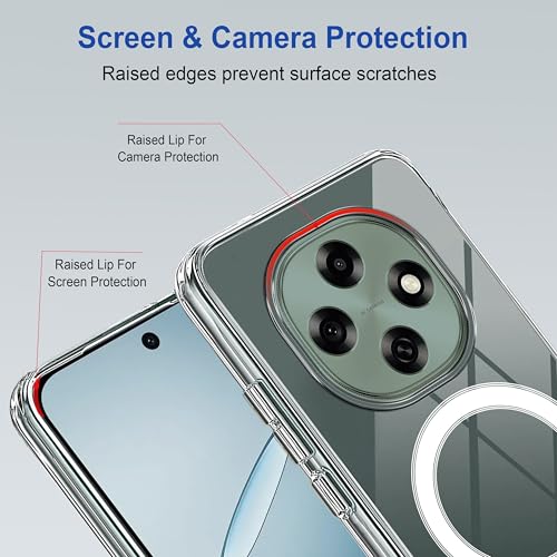 Image of Zapcase Back Case Cover for Oppo F31 Pro 5G | Compatible for Oppo F31 Pro 5G Back Cover | Scratch-Resistant Back Case Cover | Clear