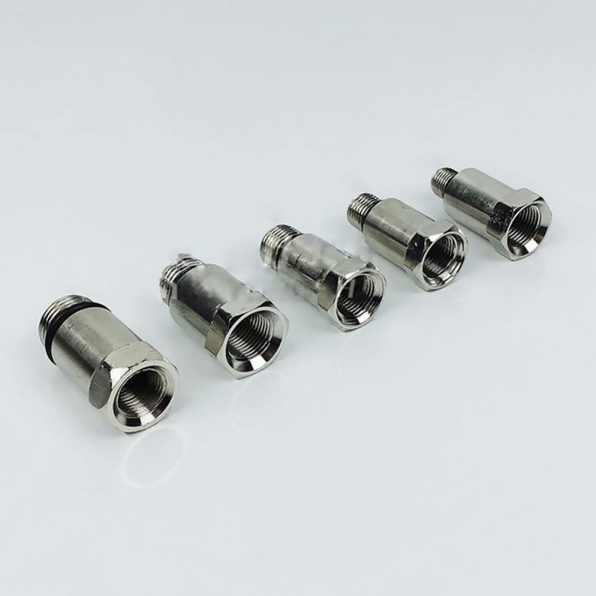 Probador de Compresión de Cilindros para Motores de Gasolina, Medidor de Presión de Motor, Azul, 0-300 Psi/0-, Identifica Pistones Dañados, Adaptadores Roscados y Extensiones