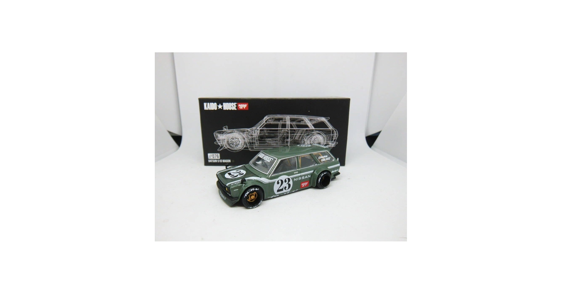 MINIGT 街道ハウス ダットサン510 ワゴン カスタム 箱無 Amazon | KAIDOHOUSE MINIGT //76 DATSUN 510 WAGON 街道ハウス