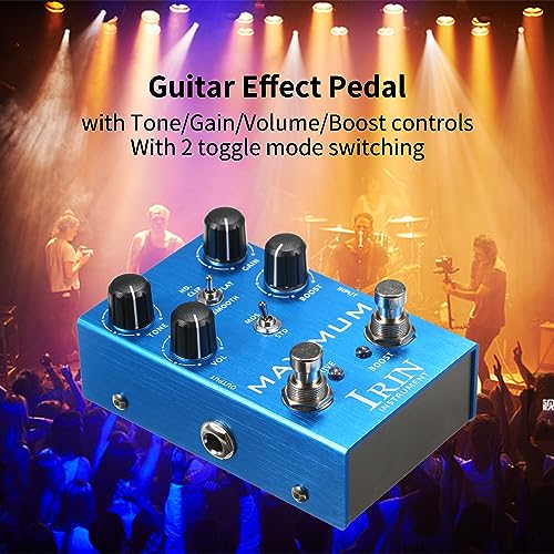 Jemora Pédale d’effet de guitare Overdrive 2 commutateur de Mode à bascule commandes de tonalité/Gain/Volume/Boost pour guitare électrique-maximum - Les Beatles, Paul McCartney, John Lennon, RIngo Starr, George Harrison Jemora Pédale d'effet de guitare Overdrive 2 commutateur de Mode à bascule commandes de tonalité/Gain/Volume/Boost pour guitare électrique-maximum – Image 5