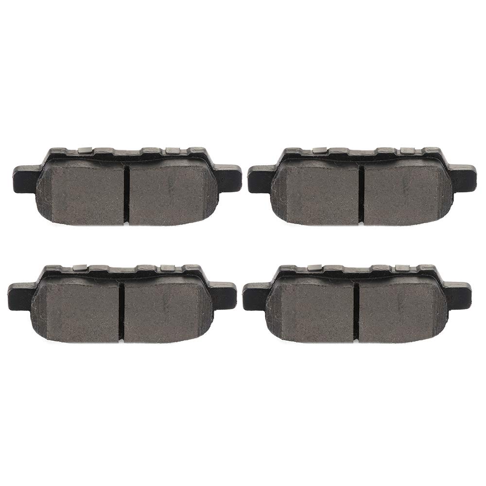 cciyu D1393 Ceramic Rear Brake Pads Set Fit For INFINITI For EX35/FX35/FX37/FX45/G35/G37/JX35/M35h/M37/M45/M56/Q40/QX50/QX60/QX70,For Nissan For 350Z/For Juke/For LEAF/For MAXIMA/For Sentra