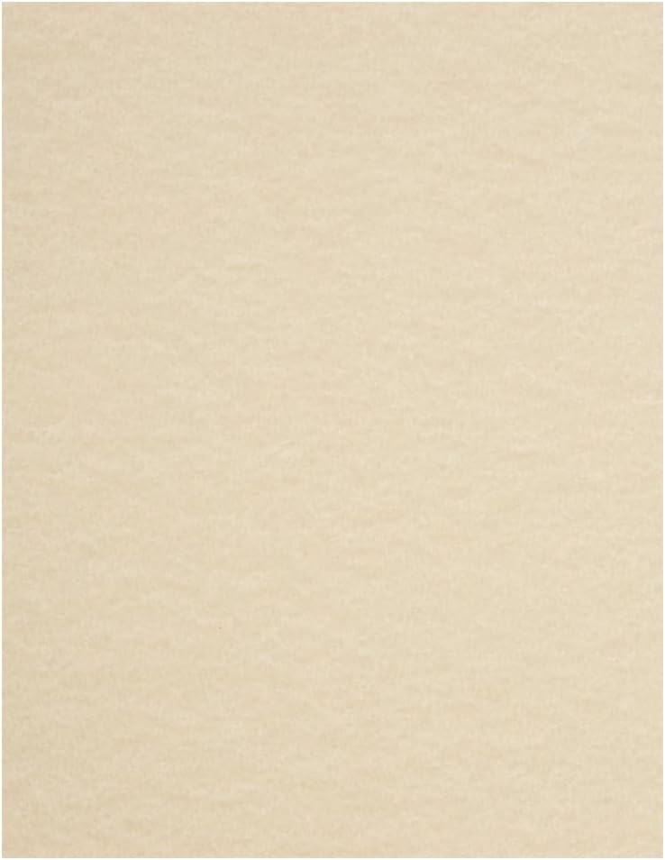 LUXPaper 8.5" x 11" Cardstock | Letter Size | Cream Parchment | 65lb. Cover (120lb. Text) | 1,000 Qty