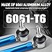 Bevinsee Adjustable Front Sway Bar End Link Kit Compatible with BMW 3 Series E46 1999-2006, Z4 E85/E86 2003-2008, Aluminum Blue