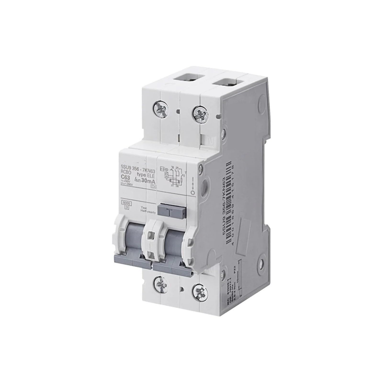 5SU93561CN20 5SU9356-1CN20 (AC 30MA 1P+N 6KA C20) Disyuntor