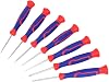 WORKPRO WP200509 7 Piece Professional CR-V Magnetic Precision Screwdriver Set