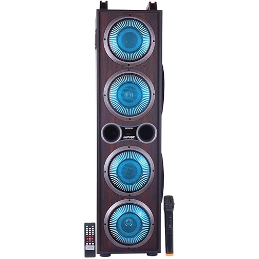 iNFiRe 250W Bluetooth Speaker Tower Wireless with USB FM Kar