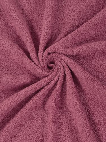 Image of Monte Carlo Essential 100% Cotton Small Bath Towel | 340 GSM Ultra Lightweight & Quick Dry | Soft Absorbent Compact Towel 60x120 cm | Bathroom Towel for Gym, Travel & Daily Use (Soho) | Chocolate