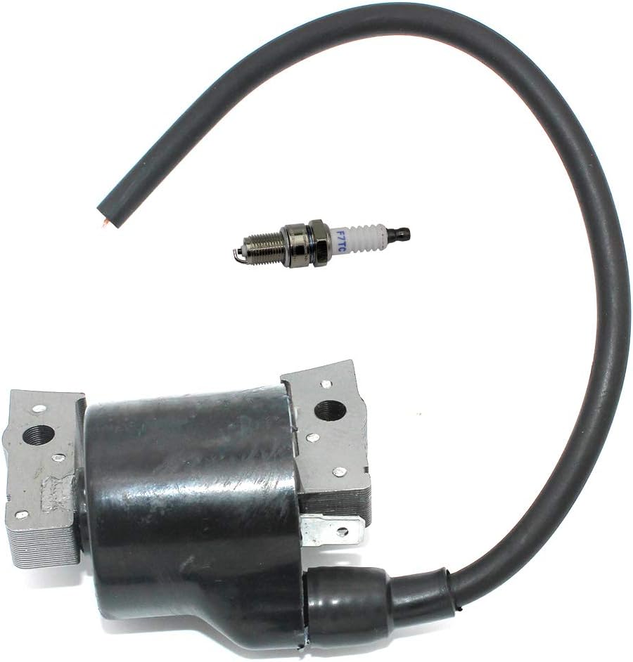 Ignition Coil Spark Plug For Kawawaki FB460V FC400V FC420V FS481V Toro 30106 30112 30115 Kawasaki 21121-2008 John Deere AM101065 Etesia ET-18092