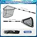 11 Pcs Fishing Crabbing Kit with 1 Cast Net 1 Fish Basket 2 Minnow Traps 1 Foldable Landing Net 3 Crabs Lines with Sinkers 1 Crab Cage 1 Butterfly Crab Nets 1 Crabs Gauge for Summer Pier Beach