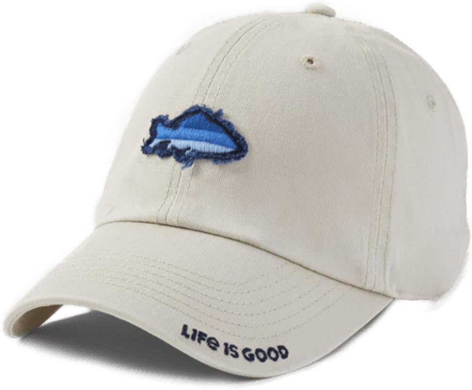 Life is Good Tattered/Sunworn Chill Cap Baseball Hat, Multiple Styles, Multiple Colors, One Size