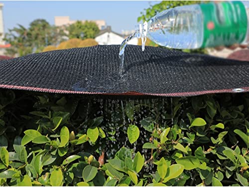 Toldo rectangular duradero con tejido de malla resistente a rayos UV 4