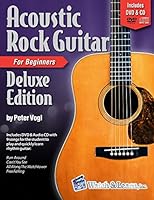 Acoustic Rock Guitar Book For Beginners Deluxe Edition with DVD & Audio CD 1893907961 Book Cover